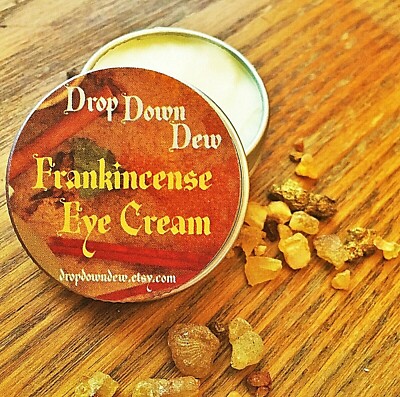Frankincense Eye Cream, 1/2 oz, Anti-Aging, Anti-Wrinkle, Multi-Vitamin