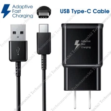 For Samsung Galaxy Adaptive Fast Charger Kit with USB C Type C Cable Wall Block