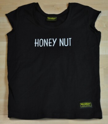 Bärenjäger Honiglikör ''Honey Nut'' USA Damen T-shirt Größe M schwarz Tank Top