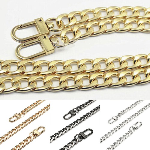20-120cm Metal Handbag Shoulder Strap Bag Purse Chain Replacement Crossbody 2025