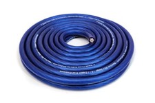 KnuKonceptz Bassik 4 Gauge Power/Ground Wire Cable Blue 25 foot 25 Feet,