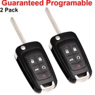 2 for Chevy Camaro Equinox 2010 2011 2012 2016 2017 2018 2019 Remote Car Key FOB