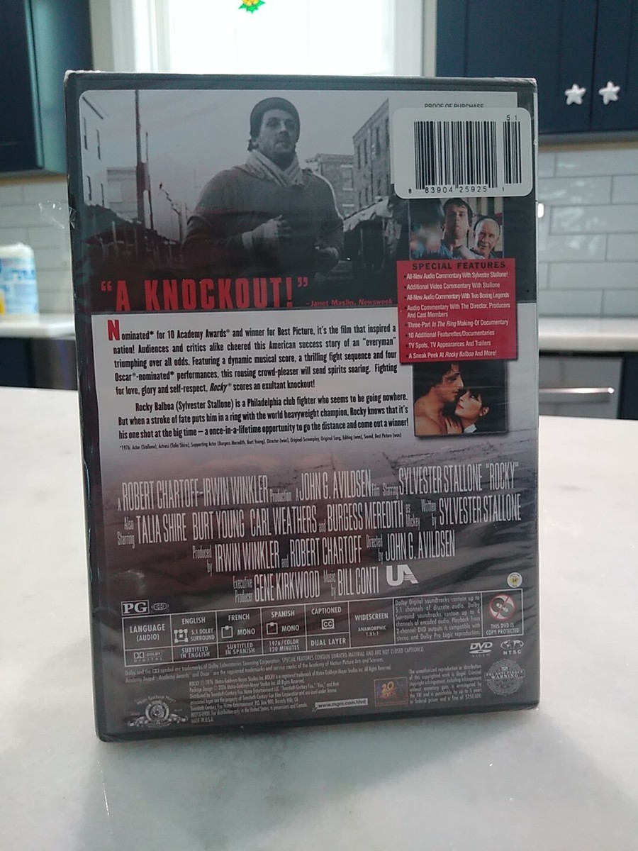 K600 ROCKY DVDコレクターズBOX 限定 Rocky DVD 2-Disc Collectors Edition Promo Edition Sylvester