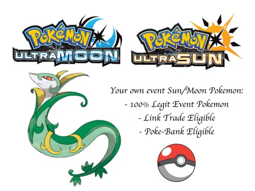 Pokemon Ultra Sun and Moon Event 