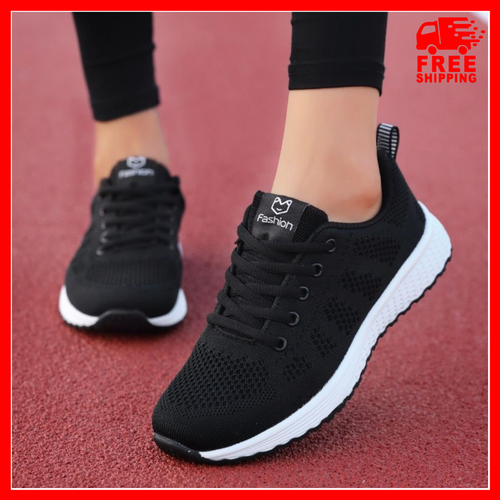 Zapatos Para Correr Zapatillas De Tenis De Moda Zapatos Transpirables Para Mujer - Imagen 1 de 17