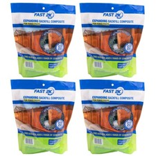 Fast 2K Fence Post Mix, Concrete Alternative for Fence & Mail Post Installs (4)