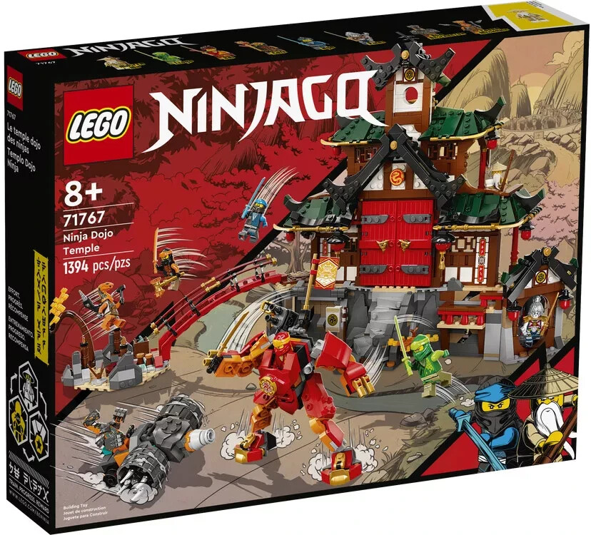 Lego Ninjago 71767 Le temple dojo ninja maquette de collection scellée et neuve