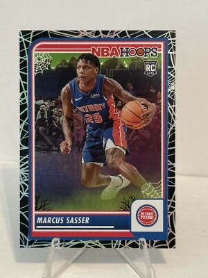    Marcus Sasser 2023-24 Haunted Hoops Holo Web Rookie   