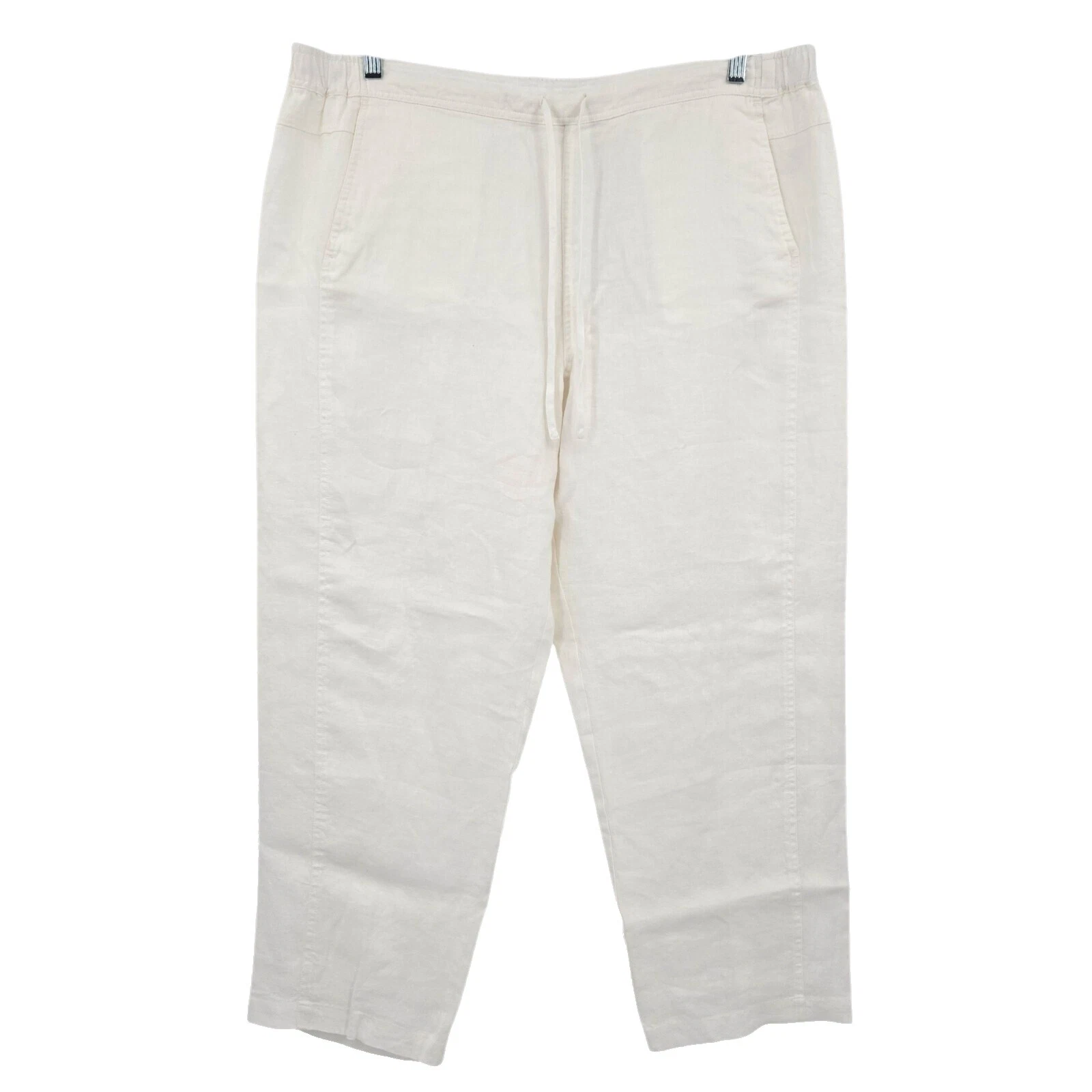 Orvis Pantalones de lino para mujer