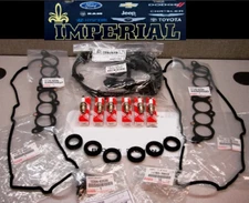 2003-2004 TOYOTA TACOMA 3.4L 5VZFE MOTOR TUNE UP KIT WITH SPARK PLUGS WIRES OEM
