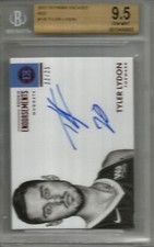 Tyler Lydon 17/18 Panini Encased Red Autograph Rookie #22/25 BGS 9.5 Gem Mint