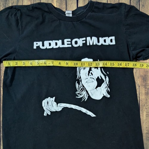 Retro Y2K Puddle of Mudd Music Rock Band Shirt Men's Medium RARE - Picture 3 of 4