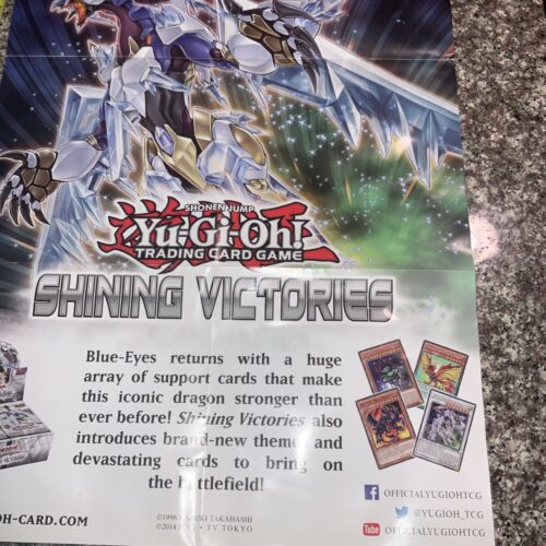 2016 YuGiOh World Qualifier Poster Shining Victories 2Sided 16x24 - Picture 9 of 10