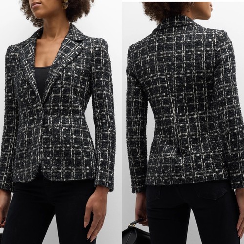 Alice + Olivia Macey tweed blazer Sz 2 - Picture 8 of 8