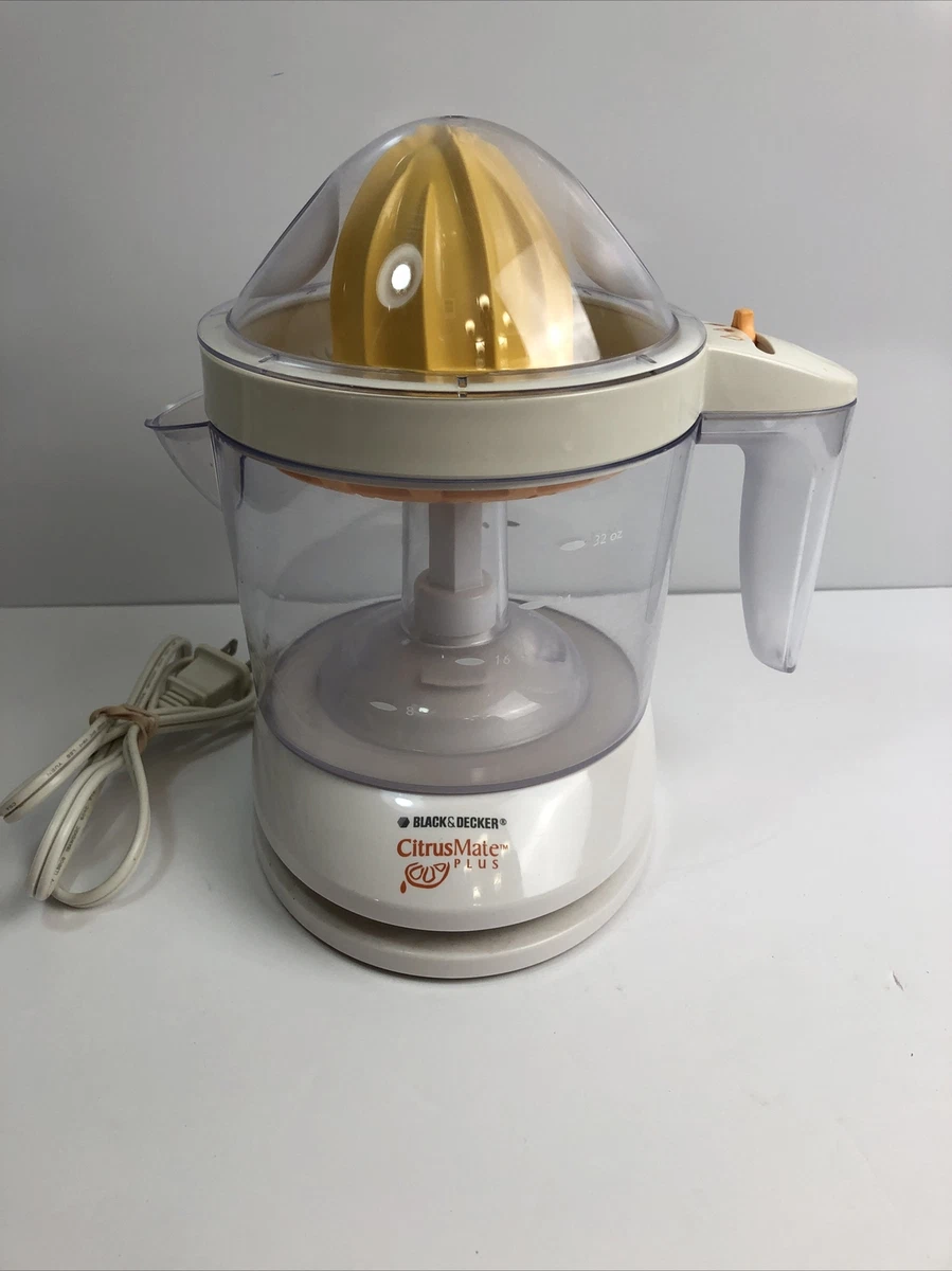 Black & Decker CitrusMate Plus 34 oz. Model CJ525 Electric Citrus Juicer