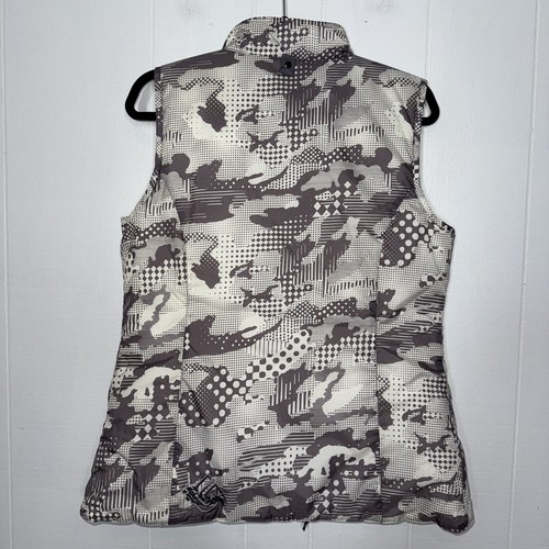 Burton Women’s Dry Ride Camo Puffer Vest Size Medium - Picture 2 of 5