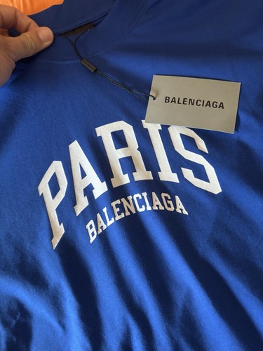 Maglia Maglietta t-shirt Balenciaga uomo Taglia M Oversize Nuovissima - Foto 7 di 9