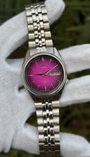 Vintage Seiko 5 Automatic 7009 Movement Texture Dial Day/Date