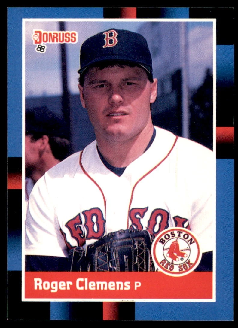 Leaf Roger Clemens Baseball Boston Red Sox Sports Trading Cards