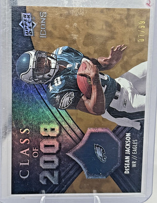 2008 Upper Deck Icons Class of 2008 DeSean Jackson #7/99 R.C.