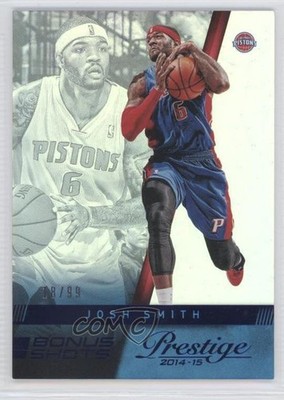 2014-15 Panini Prestige Bonus Shots Blue Premium 18/99 Josh Smith #25 0j6
