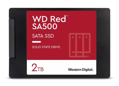 2TB WD Red SA500 NAS 3D NAND Internal SSD - SATA III 6 Gb/s, 2.5''/7mm, Up to ...