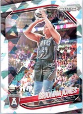 2025 Panini Prizm WNBA #107 Brionna Jones Ice Prizms