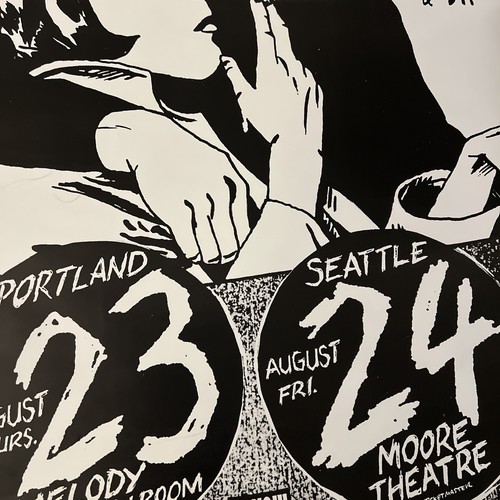 Sonic Youth Live Poster Nirvana STP 1990 Goo 23. August 24. 31 x 24 NEUWERTIG - Bild 8 von 8