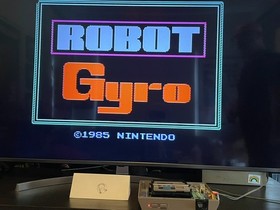 Gyromite Nintendo NES 5 Screw Cartridge TESTED