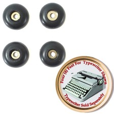 Hermes 2000 Typewriter Feet. 1 Set of 4 Feet.