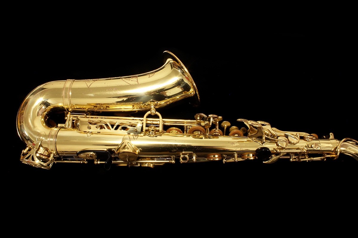 YAMAHA YAS-62 Eb Alto Saxophone (Early model)(Purple Logo) 040