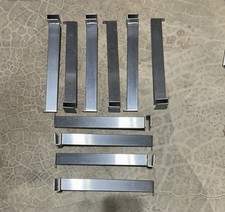 12” Faceout Rectangular Tube Bracket Lot Of 10