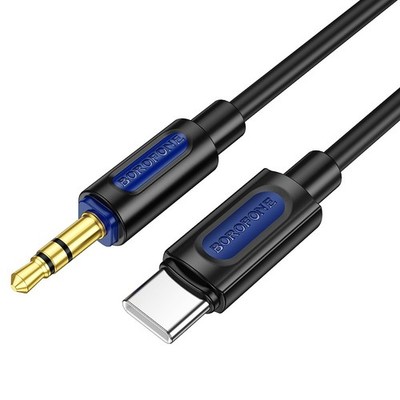 AUX Kabel 3,5mm Klinken USB Typ C Kabel Stereo Audio Verlängerung Auto Handy 1m