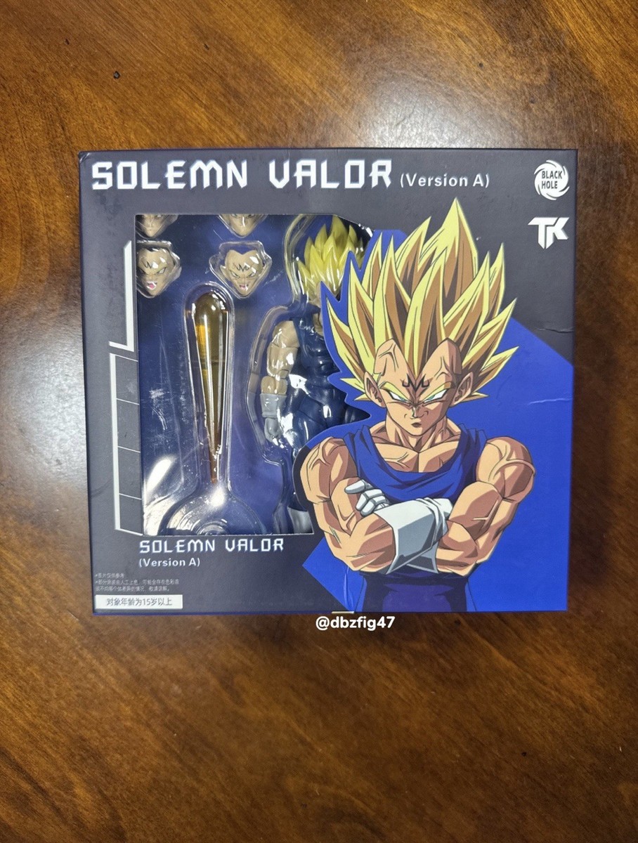 SH Figuarts Dragon Ball Z Black Hole / TKDiy Majin Vegeta Regular