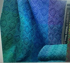 Lunatic Fringe Weaving Kit SHADOW PLAY TOWELS KIT, NIB