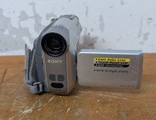 Sony Handycam DCR-HC19E Handheld MiniDV Video Camcorder Silver No Leads Faulty