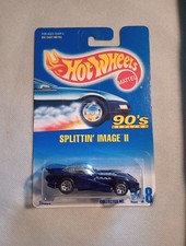 Hot Wheels 1994 SPLITTIN' IMAGE II #248 Metallic Dark Purple 11850 7SP Wheels