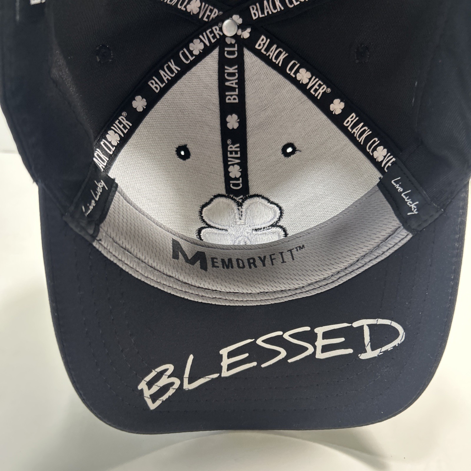 Tony Robbins Blessed Limited Ed. Live Lucky Black Clover Hat 2024 Be A Blessing image 6