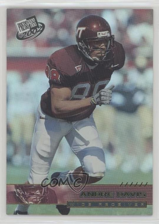 2002 Press Pass Reflectors 344/500 Andra Davis Andre Davis #R23 Rookie RC 0t2