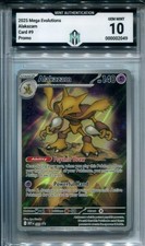 2025 POKEMON MEP EN-ME BLACK STAR PROMO #009 ALAKAZAM MA 10