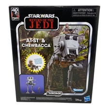 2023 Star Wars Vintage Collection Return of the Jedi AT-ST & Chewbacca MIB