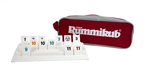 Rummikub On The Go En Estuche De Lona | Juego Completo Original Portátil, Ideal Para Viajar, De 2 A 4 Jugadores Desde 8 Años