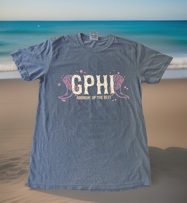 Rare Gamma Phi Beta Sorority Rounding Up The Best Bid Day Shirt Small Official
