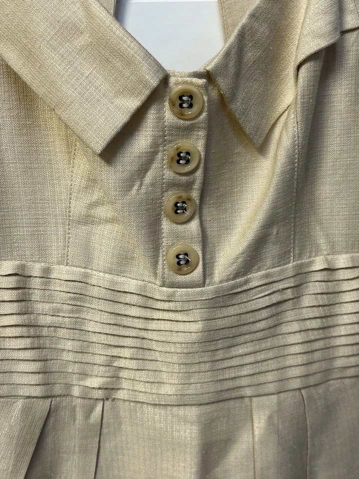 Vintage Milly of New York Dress Size 2 Mod Art To Wear Button Made in USA - Image 4 of 4