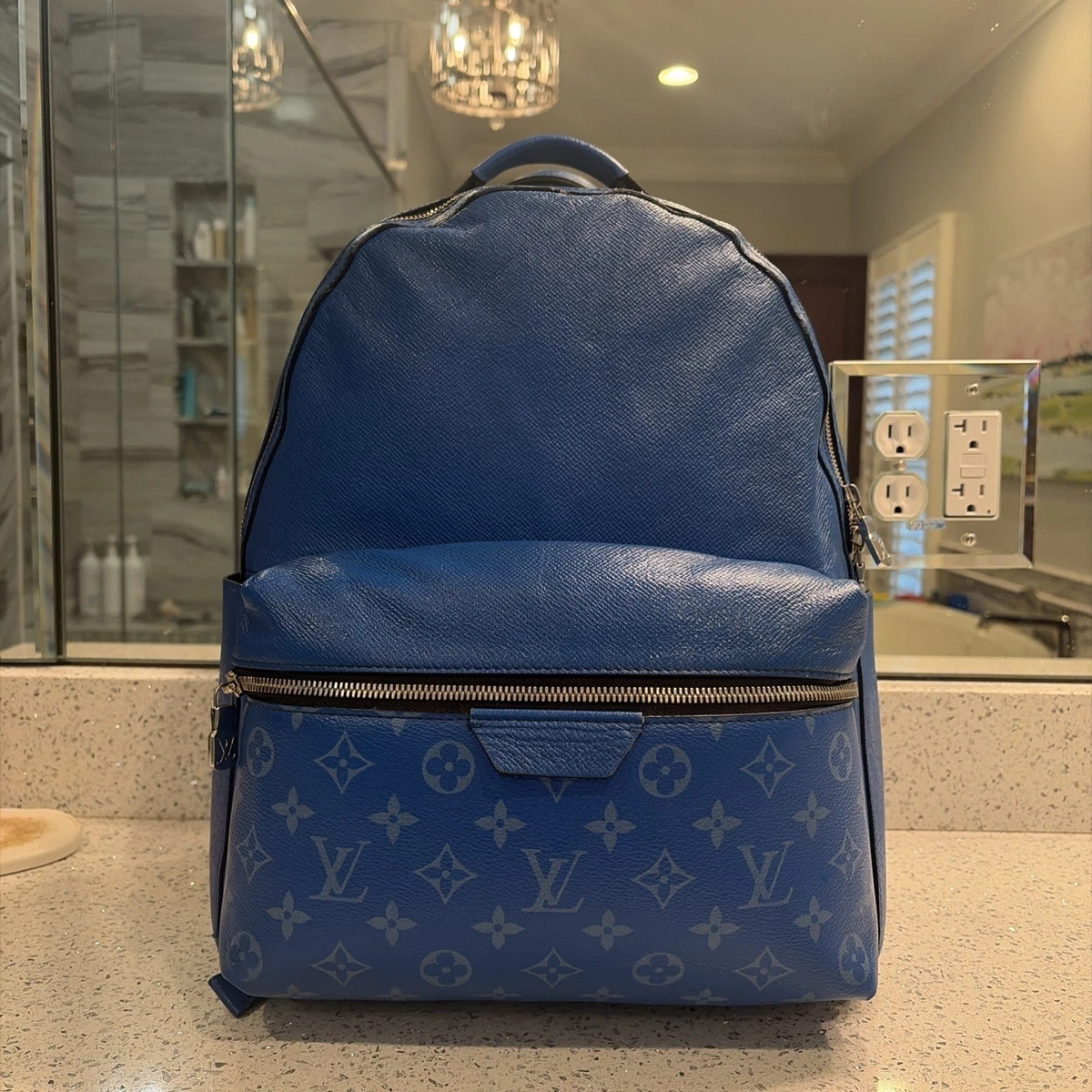 25+ Louis Vuitton Leather Blue Bags for Men for sale | Updated Oct