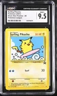 CGC 9.5 MINT+ Surfing Pikachu 28 Pokemon League Black Star Promos Pokemon Card