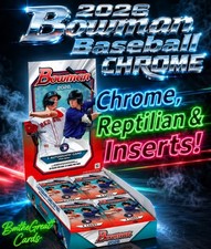 2026 Bowman Baseball Chrome BCP 1- 150, Repti...