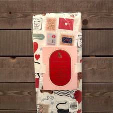 Pottery Barn Kids Crib Toddler VALENTINES DAY MAIL Sheet NEW