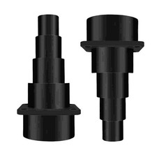 TPE Vacuum Hose Adapter 5 Stage for Reduced Air Leakage For Dust Collection