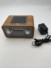 Tangent Quattro MK2 Wifi Internet Table Radio - Walnut (Tested/Working!)